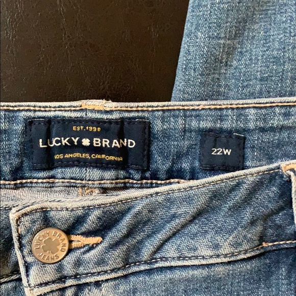 Lucky Brand Emma Crop Jeans Size 22W - Picture 5 of 8
